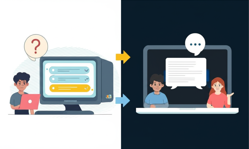 Slut med statiske FAQ-chatbots → AI har forandret spillereglerne
